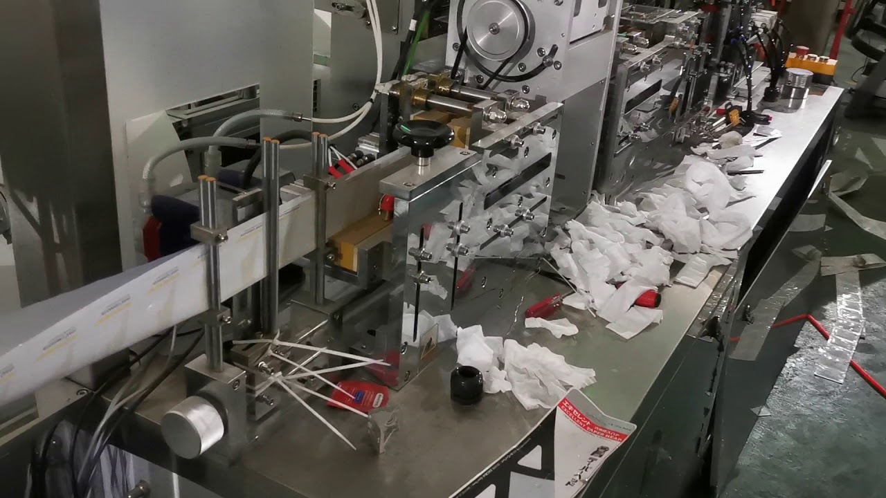 wet tissue packing machine