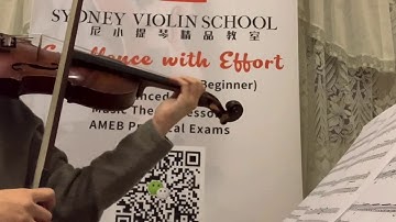 (accompaniment only) Allegro - A.L. Vivaldi | AMEB Grade 1 | List C No. 4 | Crotchet Beats = 96
