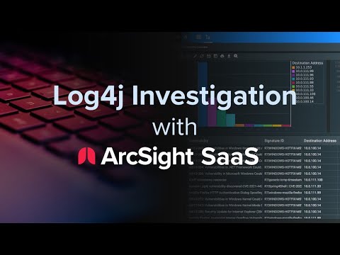 Log4j Investigation with ArcSight SaaS | CyberRes SME Submission