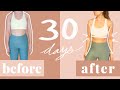 🩰 I TRIED BARRE FOR 30 DAYS 🩰 - before and after workout results 2021, self-love motivation workout