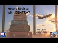 How to register with centrav