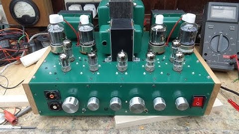 Class AB2 Valve Amplifier 6146 PP - Part 7A - Tone Control.