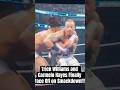Trick Williams and Us Champ Carmelo Hayes Finally Face Off on Smackdown!! #carmelohayes #tricks #wwe
