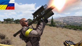 Secret Operation of The Ukrainian Anti-Aircraft Stinger Missile Unit - Arma 3