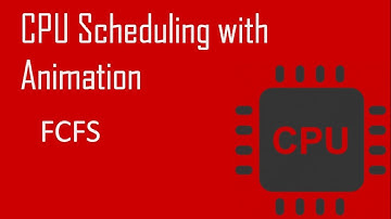 FCFS(First Come First Served) Animation-CPU Scheduling Algorithm