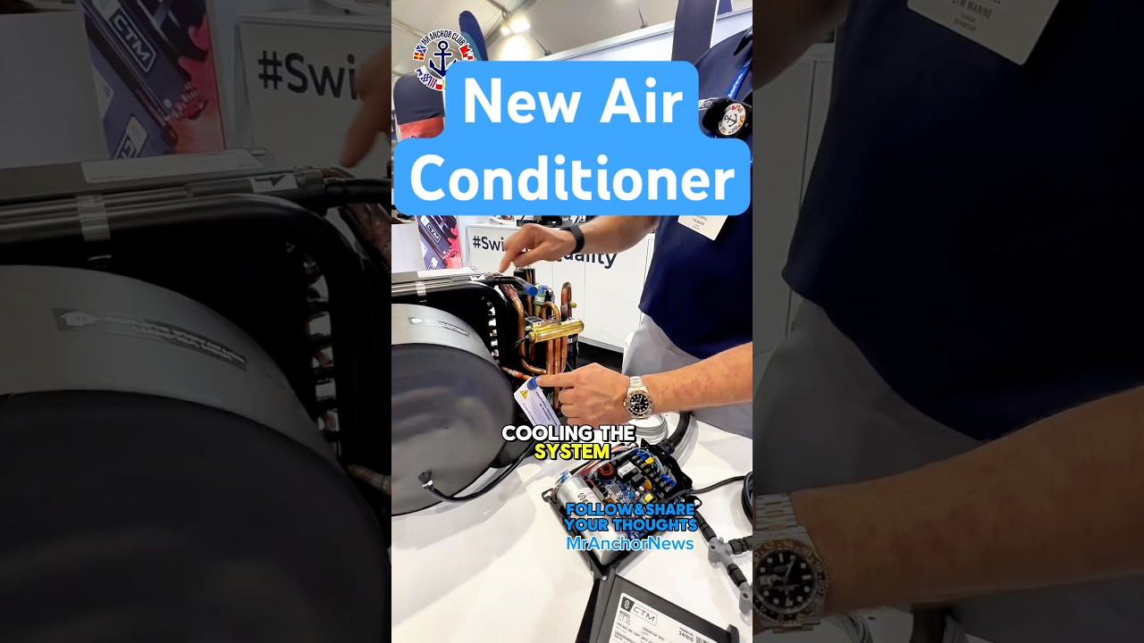 Кондиционеры CTM Marine меняют правила игры благодаря титановым змеевикам и охлаждению морской во...