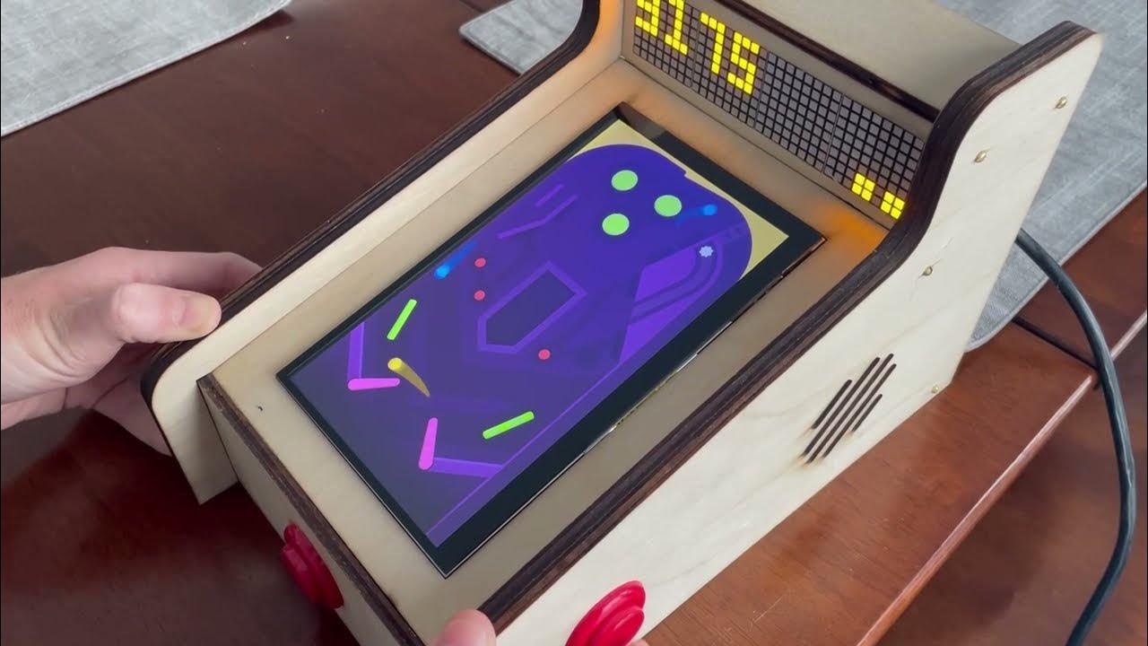A Mini Pinball Machine using the Raspberry Pi 4 YouTube