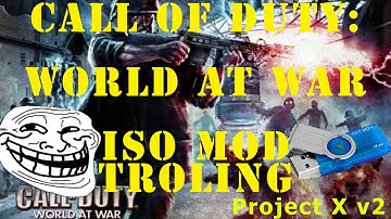 Call of Duty: WaW ISO Mod Trolling Episode 1 (I HAVE USB MODS!)