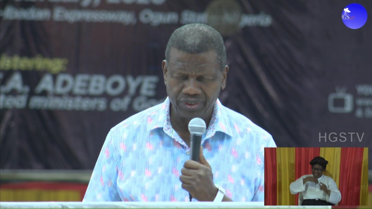 PASTOR E.A ADEBOYE SERMON SPECIAL DIVINE ENCOUNTER DAY 1 YouTube
