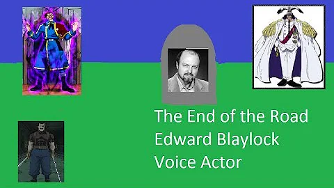 The End of the road Edward Blaylock