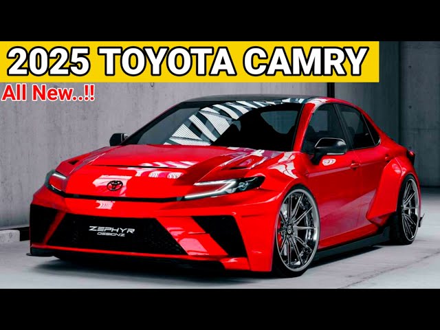 2025 Toyota Camry: First Looks Exterior revealed 