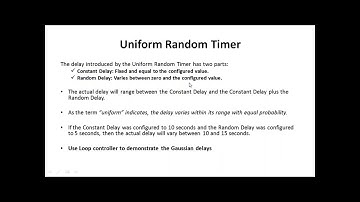 Jmeter day 14 recorded video (Timers)