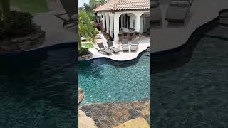 Stop daydreaming about your perfect backyard and start building it. #insanepools #lucaslagoons #pool