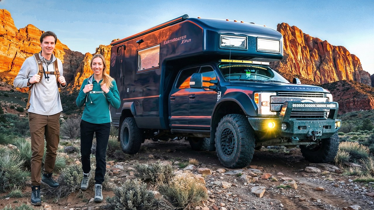 Въезд в Зайон на огромном экспедиционном грузовике: ошибка?