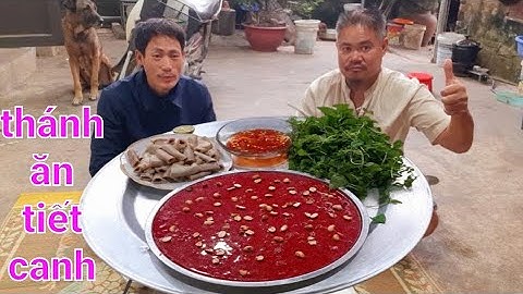 Chú Tôn Ăn Sáng.Lòng Ngon Tiết Canh Đẹp | Nguyễn Ngọc Biển HN.