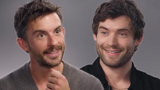Jonathan Bailey and David Corenswet React to Both Filming Levitating Kisses