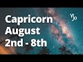 CAPRICORN - PAY ATTENTION! You Are TRANSFORMING INTO GREATNESS! August 2nd - 8th Tarot Reading