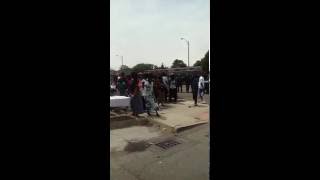 Blacks Protest On Black Independence Day on 4th of July 2016 In Highland Park Michigan