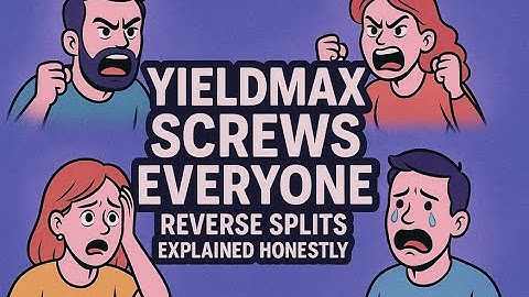 💥Breaking News MORE Yieldmax Reverse Splits  MSTY! What You Need to Know! 📉