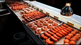 매일완판! 전통시장 역대급 도넛,매일아침 만드는 12가지 도넛,꽈배기집 / Incredible 12 kinds of doughnuts / korean street food