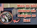 MAIS DE 400 DÓLARES EM RELÓGIOS ENCONTRAMOS NO LIXO DOS ESTADOS UNIDOS!🇺🇸🇺🇸🇺🇸 Dumpster-basura!