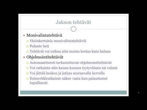 Video: Miten kirjoitat oppimistavoitteen?