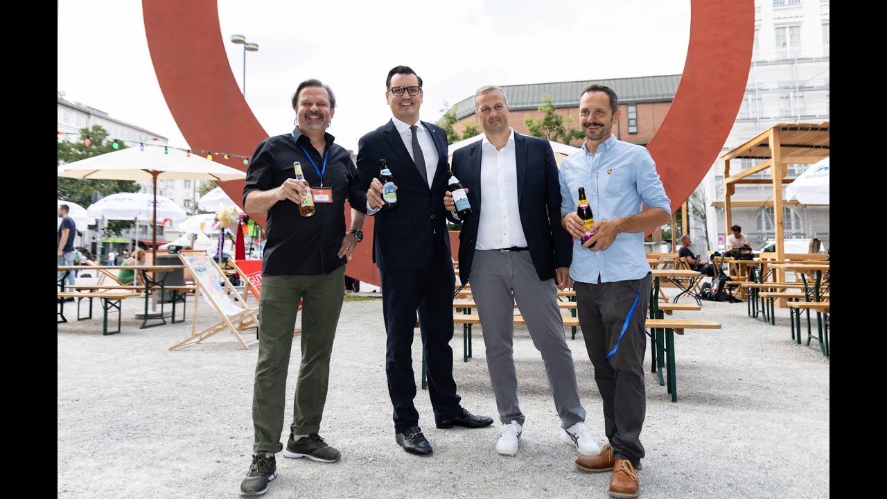 „Die Null“ – Münchens erster alkoholfreier Biergarten eröffnet - YouTube