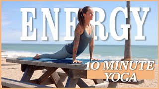 10 Minute Yoga For Energy | Better Than Coffee!