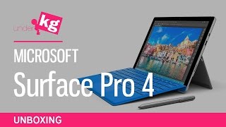 Microsoft Surface Pro 4 Unboxing [4K]