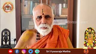 Anugraha Sandesha by Paramapoojya Sri Sri 1008 Sri VidyaShreesha Tirtha Sripadharu | Ayodhya