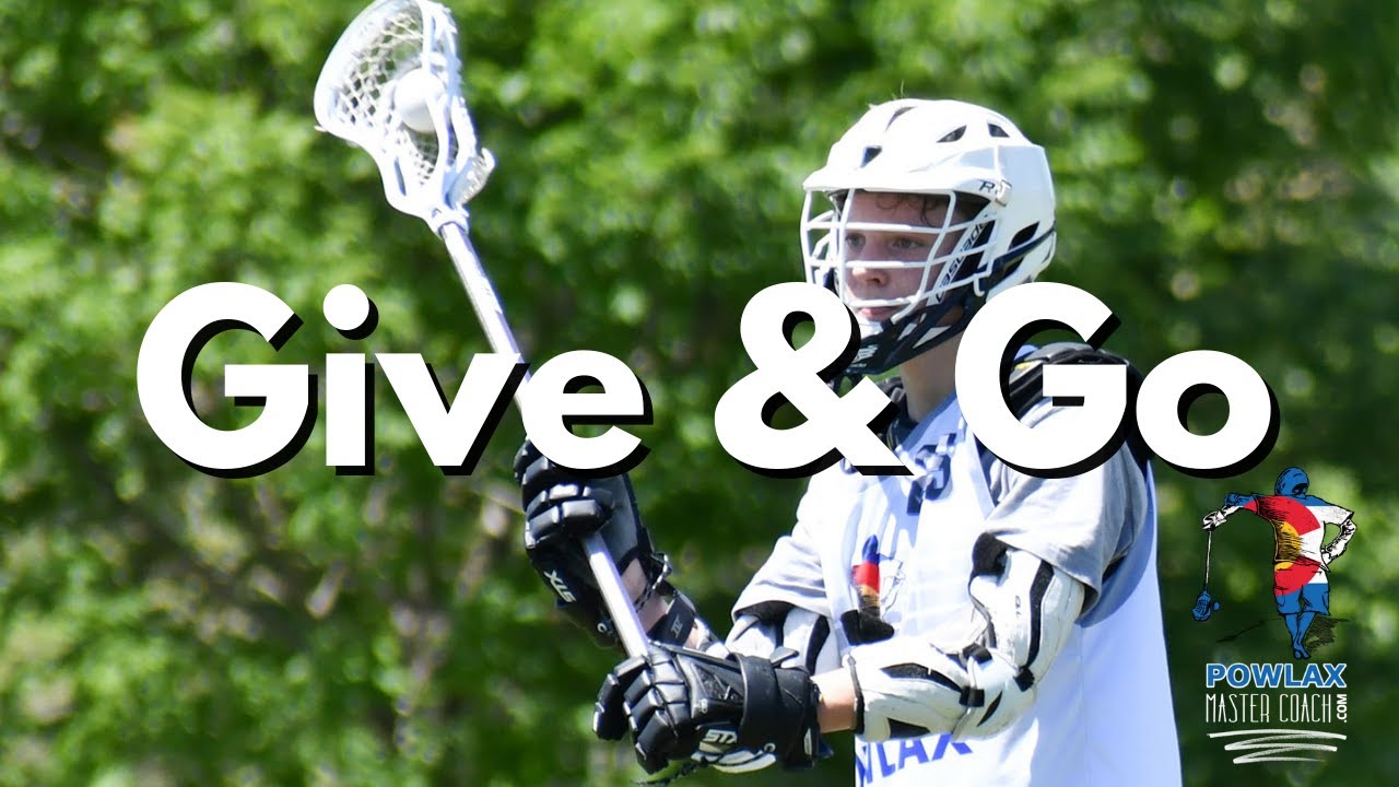 Give and Go Lacrosse Motions POWLAX YouTube