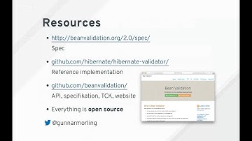 Bean Validation 2.0 Live Coding with Gunnar Morling