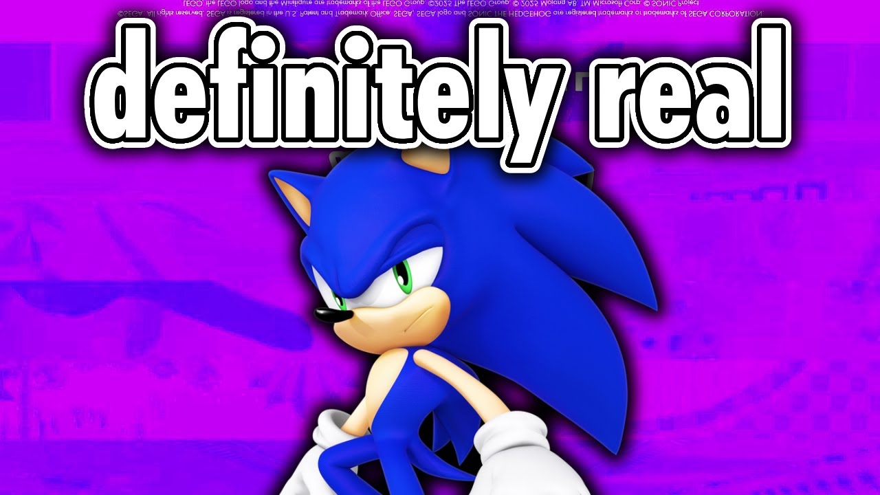 Появились новые утечки информации к 35-летию Sonic...