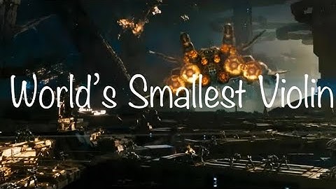 World’s Smallest Violin | Transformers Edit