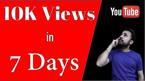 100% working - How to get 10K views in 7 Days |  Get more views and make money with YouTube channel