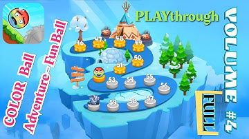 Color Ball Adventure Gameplay #1 All Levels (Android, IOS) - Playthrough