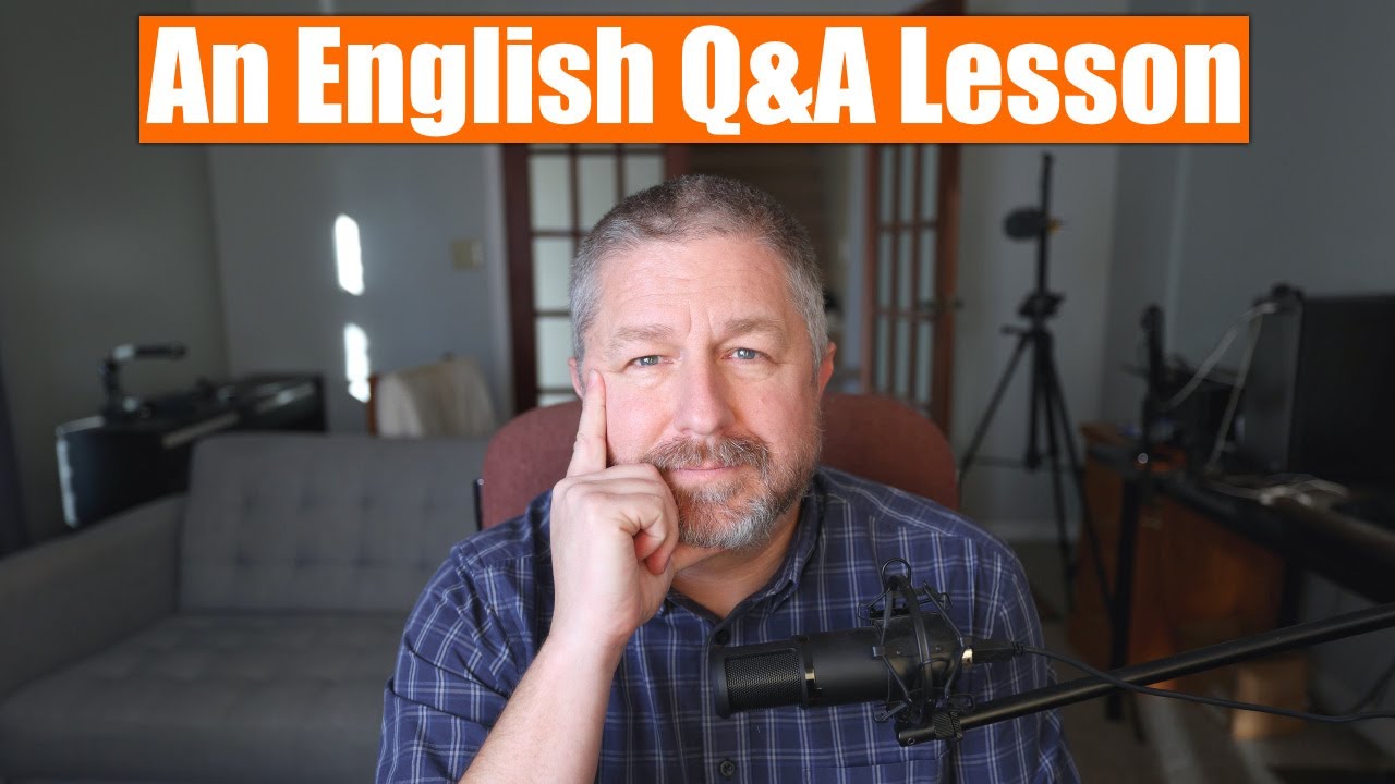 Download A Live English Language Question & Answer Lesson - Ask Me Anything About the English Language!