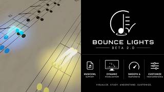 Patrick Watson - Je Te Laisserai Des Mots (Bounce Lights Melody Visualization Project)