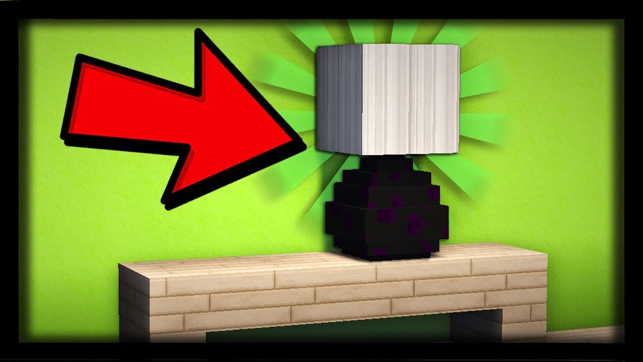 COMMENT FAIRE UNE LAMPE ULTRA RÉALISTE DANS MINECRAFT ? TUTO BUILD 