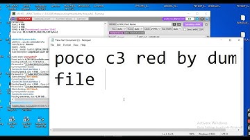 Poco c3 full dump file by UFI BOX