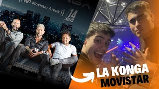 NOS METEMOS AL MOVISTAR ARENA  para ver LA KONGA