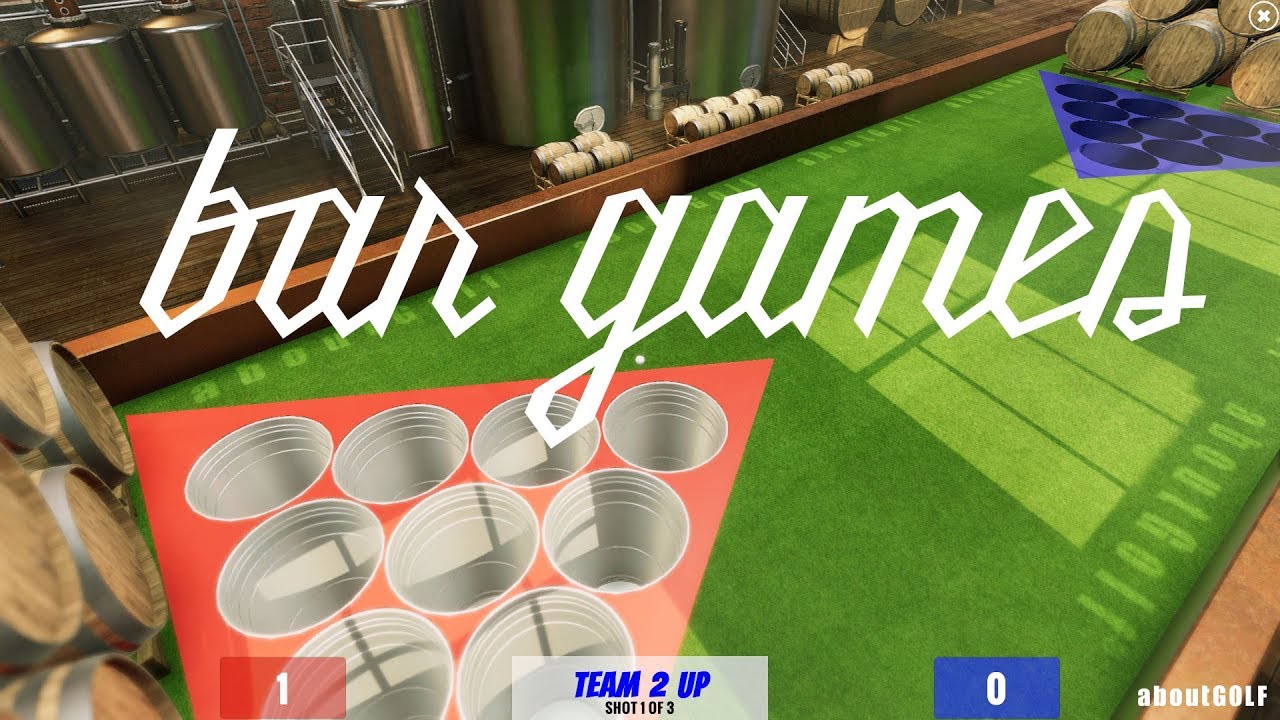 Beer pong, darts and corn hole at Urban Golf YouTube