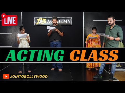 New Actor's Doubt | Live Acting Classes | Free Online Acting Class |Best Acting School in India #J2B