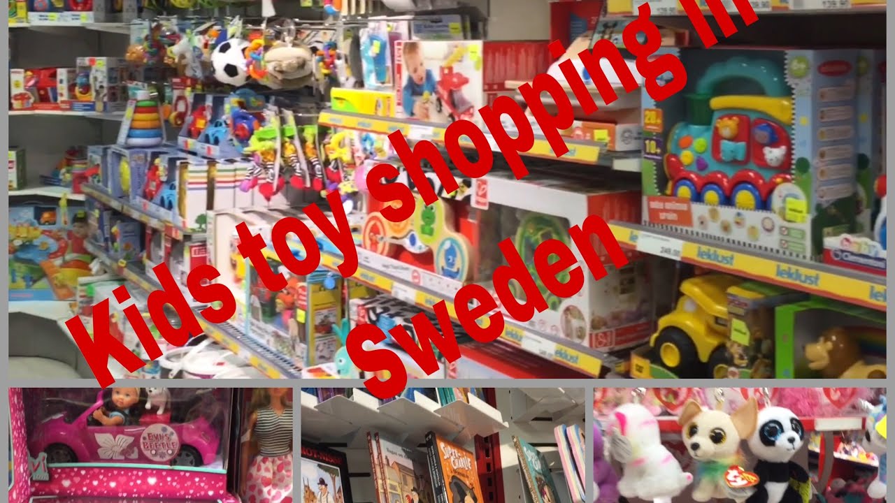 Sweden toy shopping vlog/ kids toy shop in Sweden / YouTube