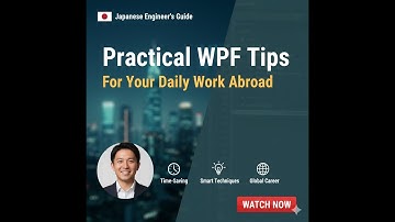 Practical WPF Tips for Your Daily Work Abroad