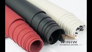 Best Quality Faux Leather Auto Upholstery Leather (WINIW Automotive Leather FGR Series)