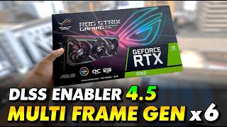 ✅ DLSS 310.6 + Multi Frame Generation x 6 en TODAS las GPUs RTX ✅ Mod Gratis ✅