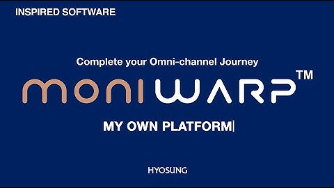 Hyosung Inspired Software Solution - MoniWARP™, cloud-based ATM software platform