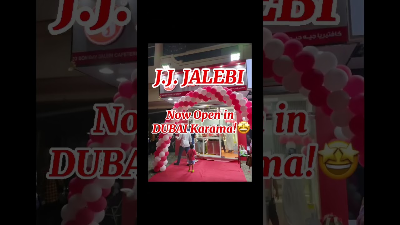 J.J.Jalebi Now in Dubai!🤤 