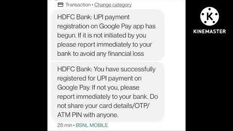 HDFC bank UPI payment registration on Google Pay app has begun Problem | Hdfc Upi registration